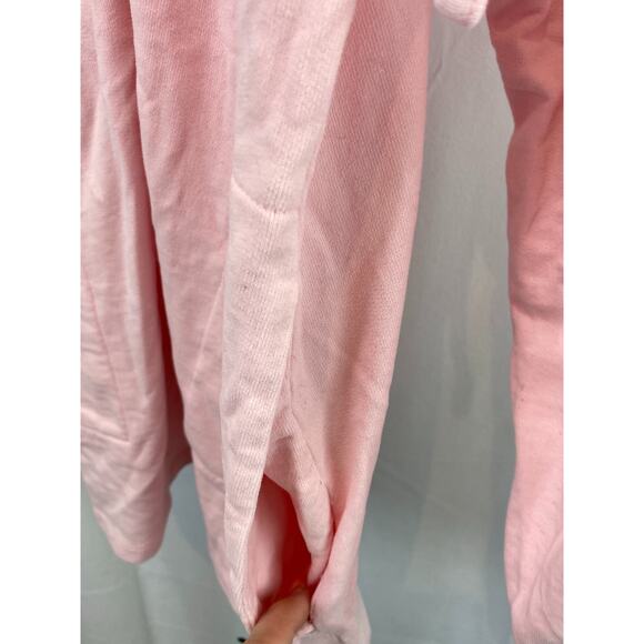 FREE PEOPLE Size S Wellington Lace Up Tunic Top Mini Dress Pockets Pink - Picture 5 of 8